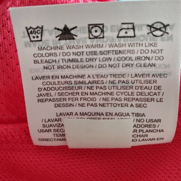 Nike Golf Pink Polo Shirt Size L - Picture 7 of 9